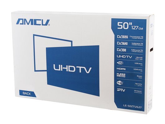 4K (Ultra HD) Smart телевизор AMCV LE-50ZTUS27